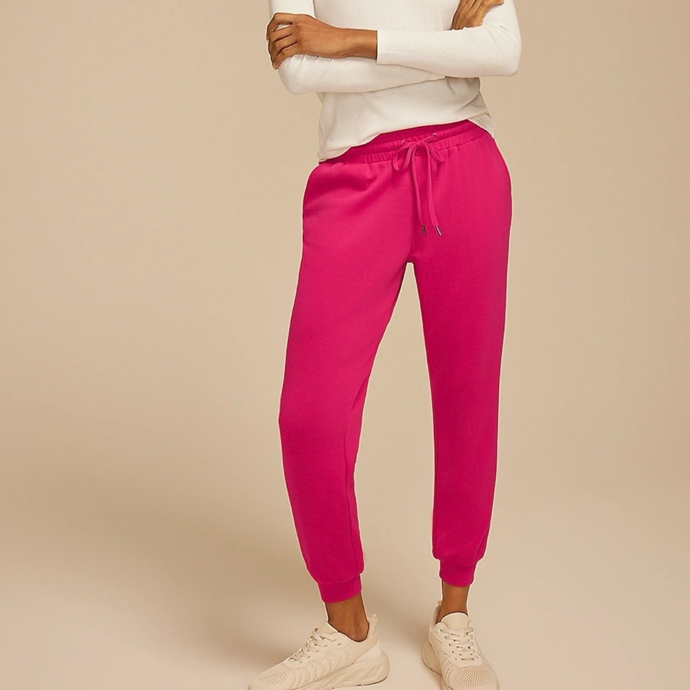 Maurice’s Limited Edition Pink Cloud Scuba Knit High Rise Jogger